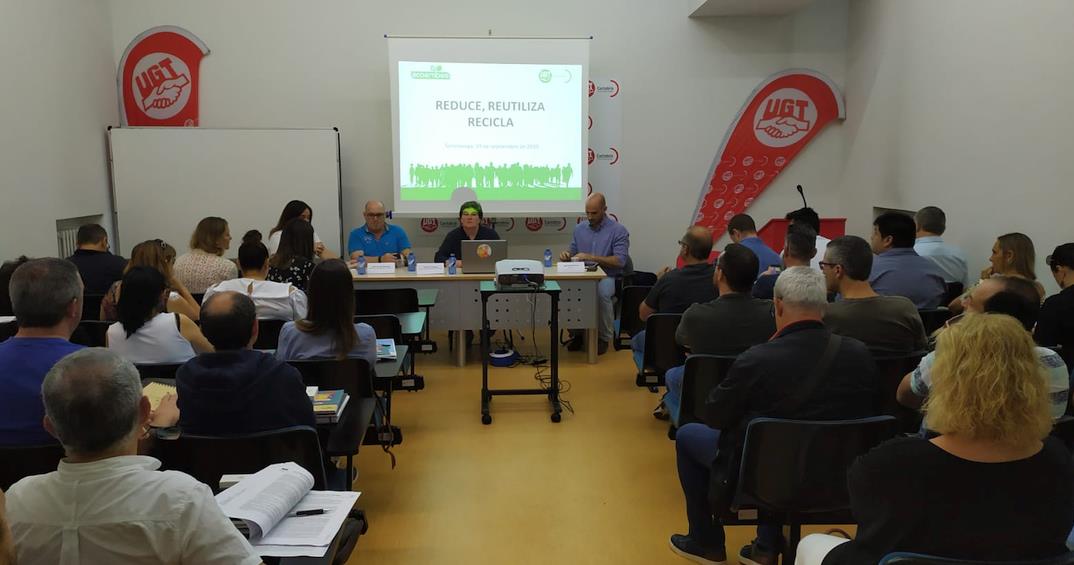  UGT inicia en Torrelavega sus actos reivindicativos del Día Mundial por el Clima del próximo 27 de septiembre