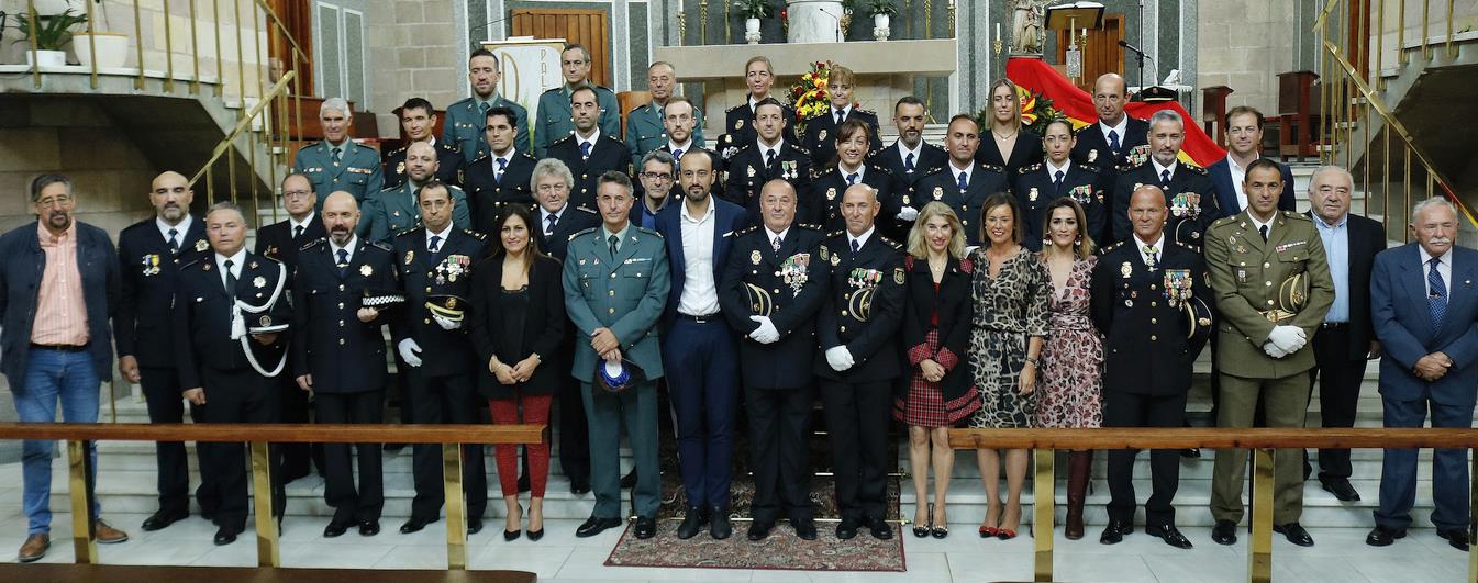 La Policía Nacional celebra en Santander y Torrelavega la fiesta de sus patrones los “Santos Ángeles Custodios”