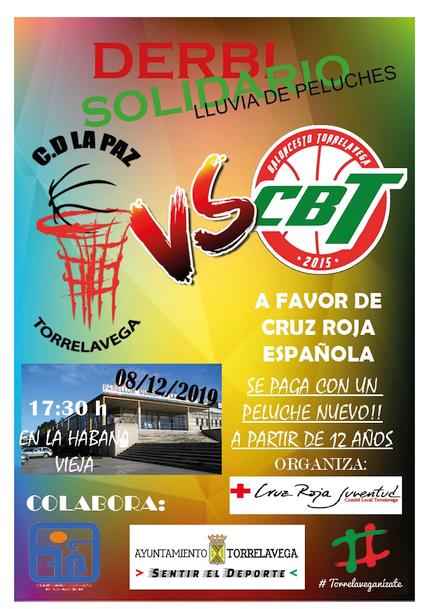 Derbi solidario de baloncesto a favor de Cruz Roja Española