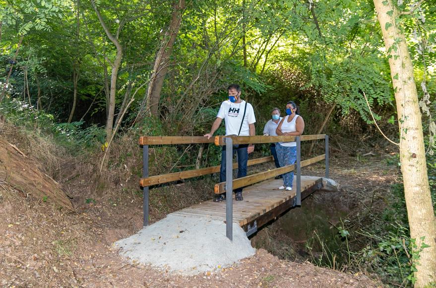  Reabierta la senda peatonal para facilitar las visitas al Pozo Tremeo en Polanco