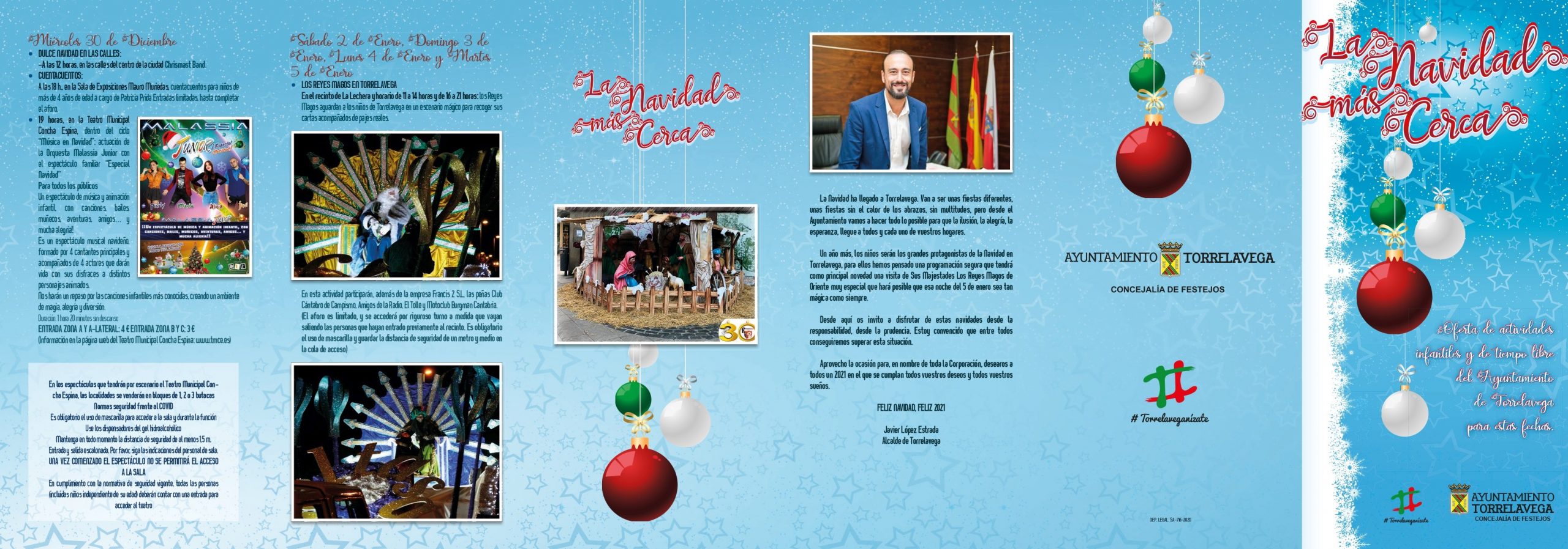  Programación completa «La Navidad más cerca», Torrelavega 2020