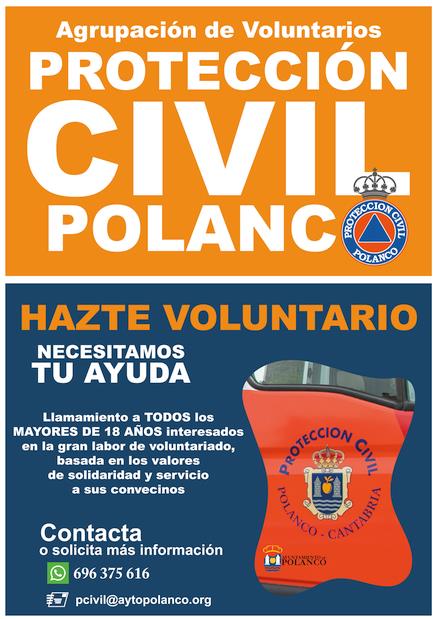  Protección Civil de Polanco busca voluntarios