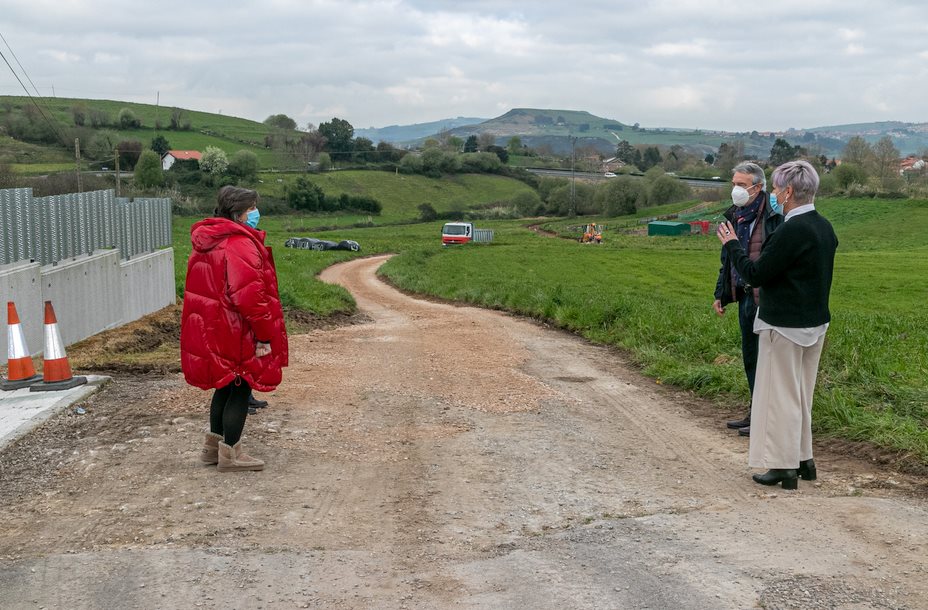  Polanco mejora 2.000 metros cuadrados de caminos rurales