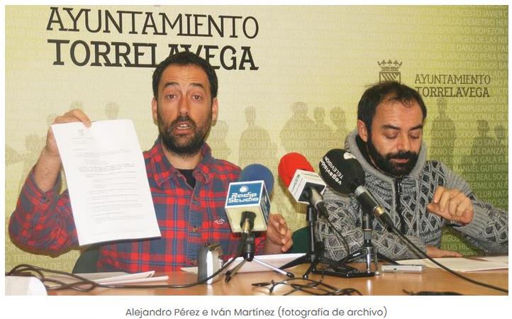 Alejandro Pérez e Iván Martínez (ACPT) en una imagen de archivo