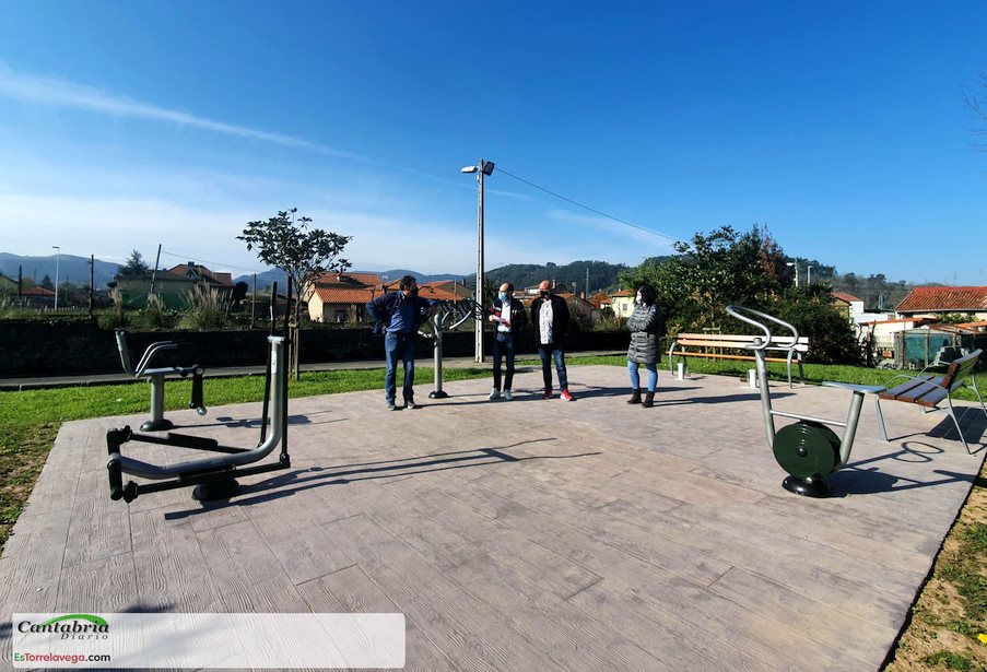  Torrelavega amplía la red de estaciones de aparatos de ejercicio biosaludable