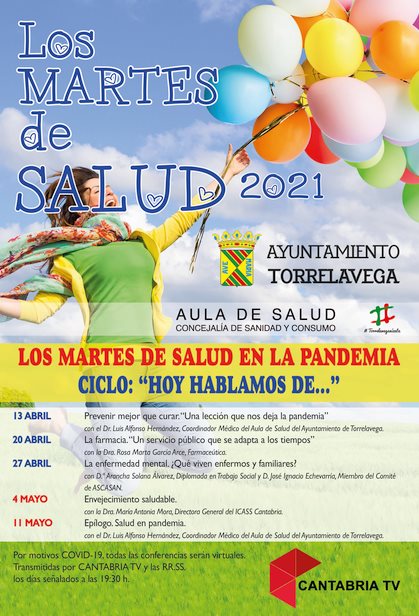  La nueva edición de ‘Los martes de salud’ se emitirá en CANTABRIA TV