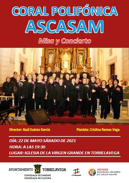  La coral polifónica Ascasam cantará este sábado en la Iglesia de la Virgen Grande