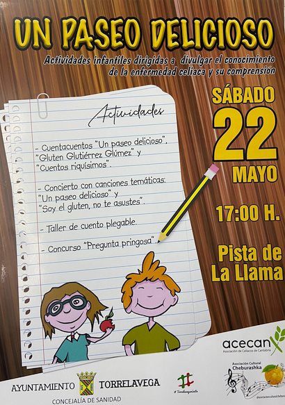  Sanidad organiza un programa de actividades para informar y concienciar sobre la enfermedad celiaca