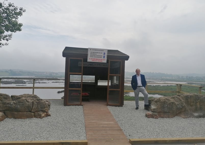  Suances pone a punto el observatorio de aves Tarro Blanco