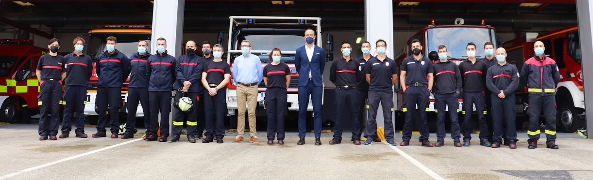  Nueve trabajadores más refuerzan en verano el cuerpo de Bomberos de Torrelavega