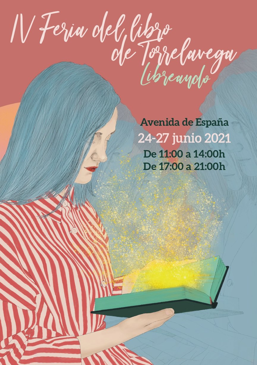  Torrelavega celebra su IV Feria del Libro ‘Libreando’ del 24 al 27 de junio en la Avenida de España