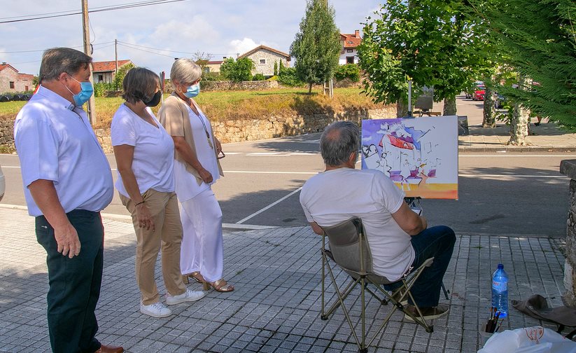  Los paisajes de Rinconeda, protagonistas este 31 de julio del Concurso Nacional de Pintura al Aire Libre de Polanco