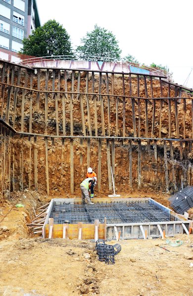  Avanzan las obras del ascensor de Nueva Ciudad