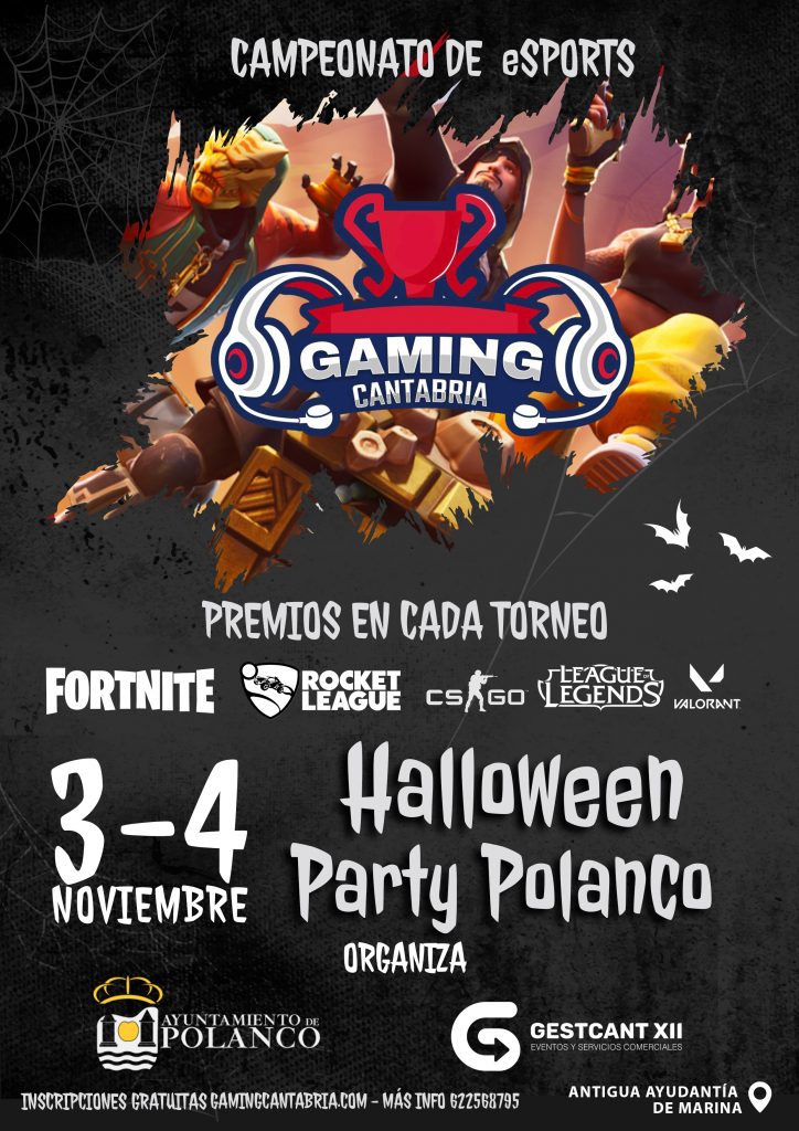  Polanco celebra Halloween con una fiesta infantil y un torneo de eSports