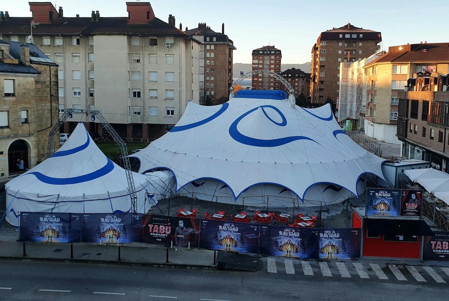 Comienza el Cabaret Tabú, una de las novedades de esta Navidad en Torrelavega