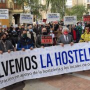 En la imagen de archivo concentraciones en favor de la hostelería - (C) Foto: David Laguillo / ESTORRELAVEGA/CANTABRIA DIARIO
