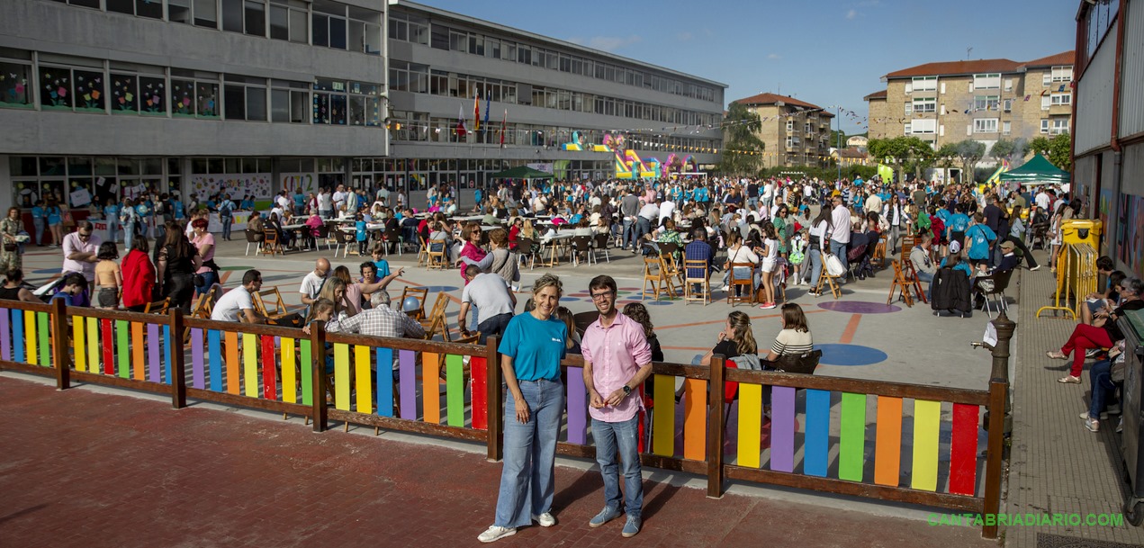 El Colegio Sagrados Corazones de Torrelavega recuperó su fiesta solidaria