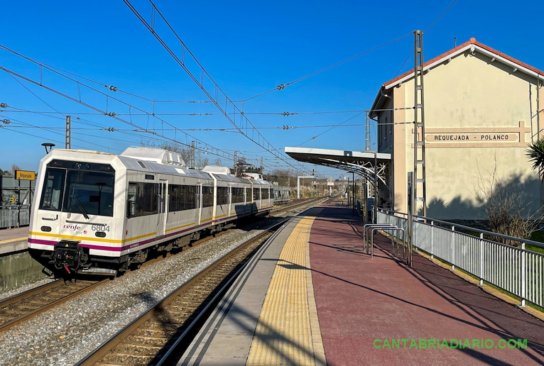  El primer tren de la mañana parará en Requejada tras una petición de la alcaldesa