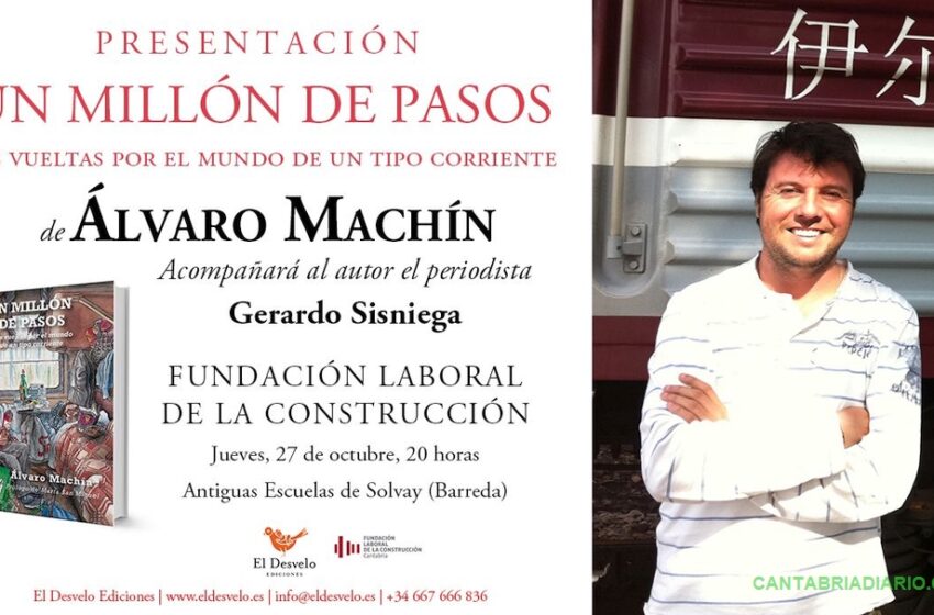 El periodista Álvaro Machín presentará su libro el 27 de octubre en las antiguas Escuelas de Solvay