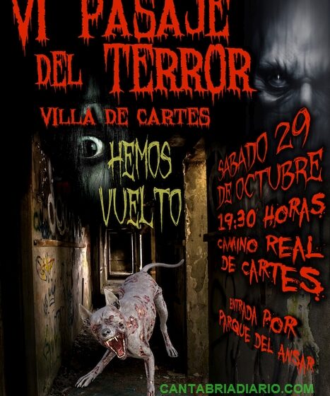  El Camino Real de Cartes se transformará de nuevo en el Pasaje del Terror