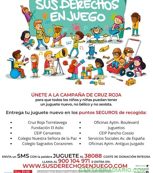 Cruz Roja lanza la campaña de Juguete Educativo 2022-2023 bajo el lema ‘Sus derechos en juego’