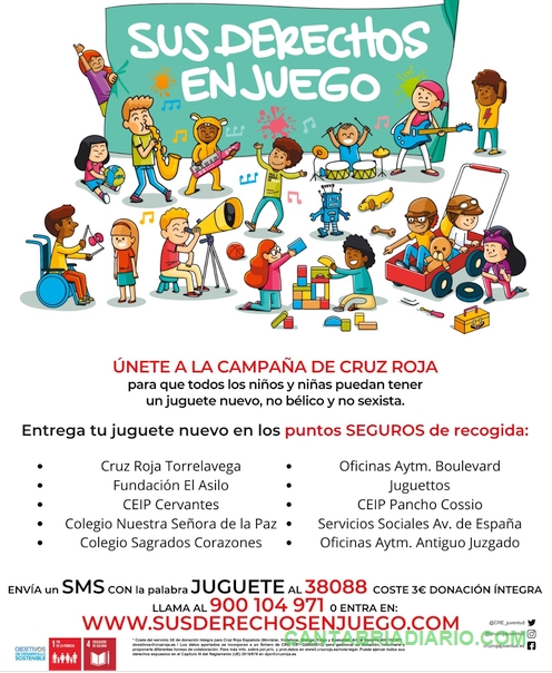 Cruz Roja lanza la campaña de Juguete Educativo 2022-2023 bajo el lema ‘Sus derechos en juego’