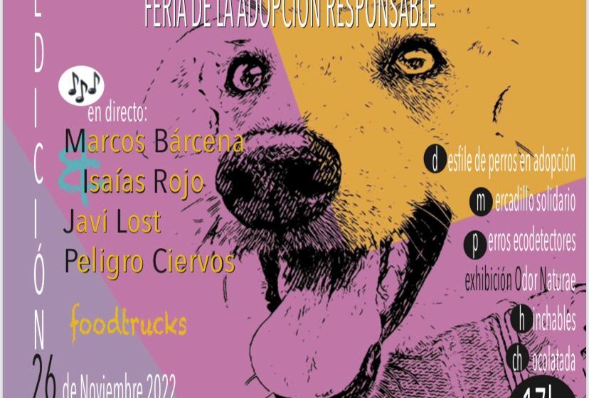 Este sábado a las 17.00 acércate al Ferial de Torrelavega a la V Feria de Adopción Responsable