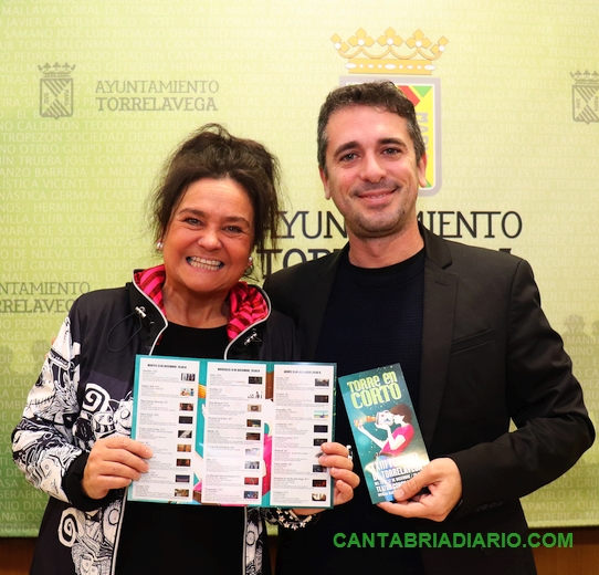 Esther Vélez y Samuel Rodríguez - Torre en Corto 2022 XXIII Festival de Torrelavega se celebrará del 13 al 17 de diciembre en el Teatro Municipal Concha Espina