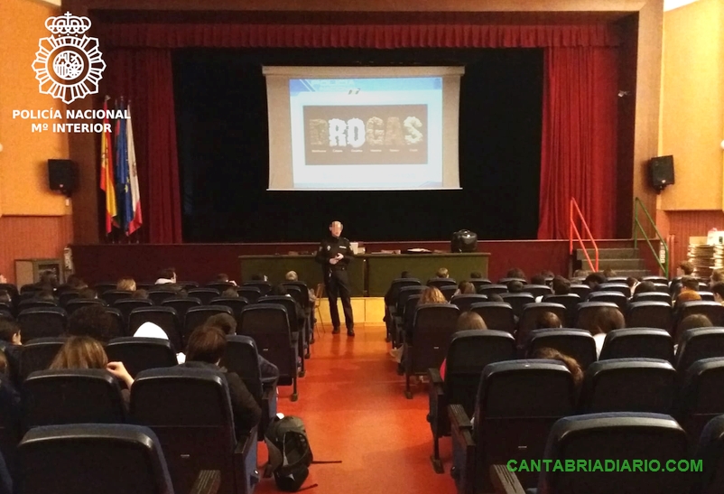 La Policía impartió una jornada contra el consumo de drogas