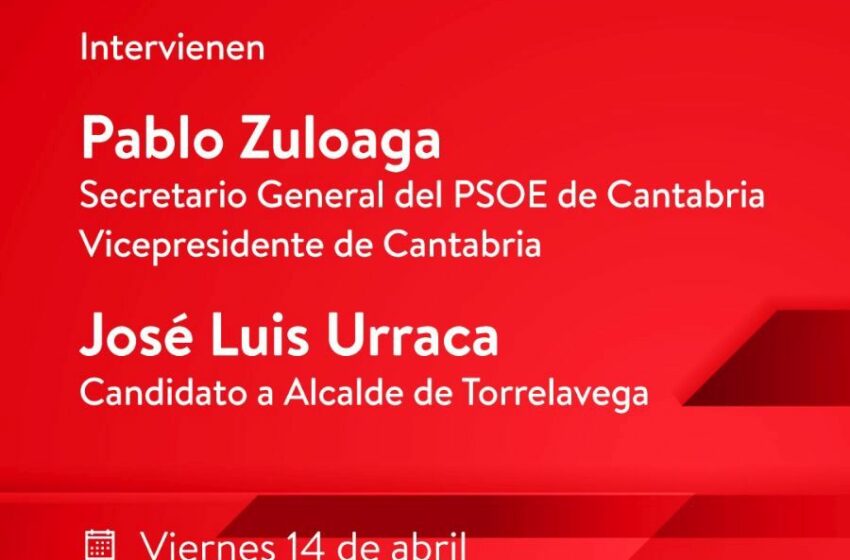  El PSOE de Torrelavega presenta el viernes su candidatura