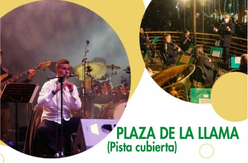 La Llama acoge un concierto de Highlanders y la Banda Municipal de Música