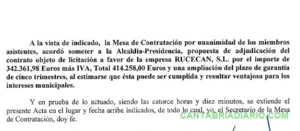 Torrelavega adjudica a RUCECAN la mejora de accesibilidad y adecuación de seguridad del Pabellón Vicente Trueba