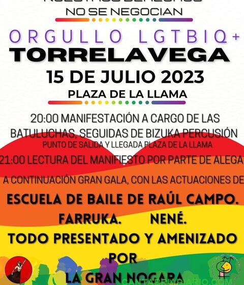  Torrelavega celebra el Orgullo LGTBIQ+ con una gran fiesta en La Llama