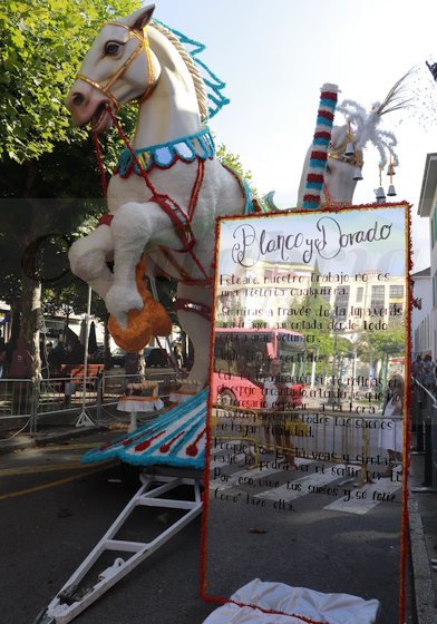  Recta final de las Fiestas de la Virgen Grande 2023, estas son las carrozas que participan en la Gala Floral