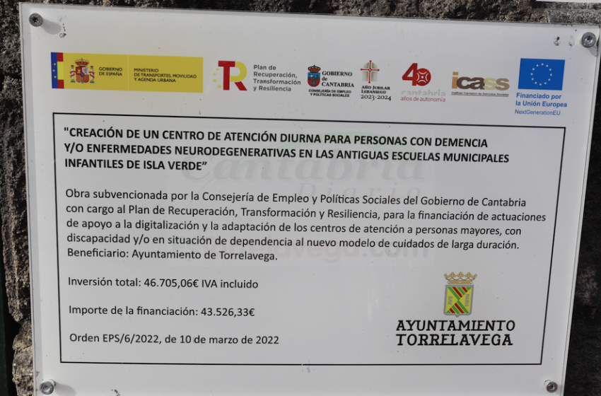 Torrelavega Sí denuncia el retraso de las obras del Centro de Día para enfermos de Alzheimer