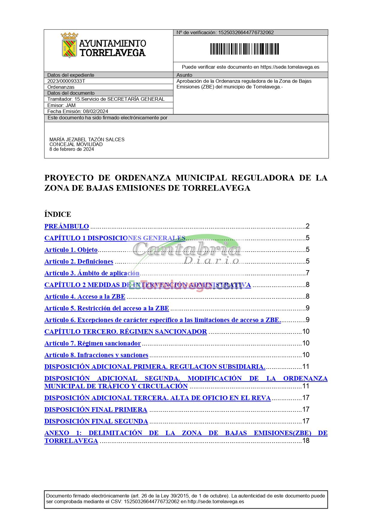 Aquí está el borrador de ordenanza de la Zona de Bajas Emisiones, con sus exclusiones y multas