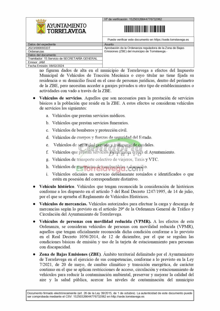 Aquí está el borrador de ordenanza de la Zona de Bajas Emisiones, con sus exclusiones y multas