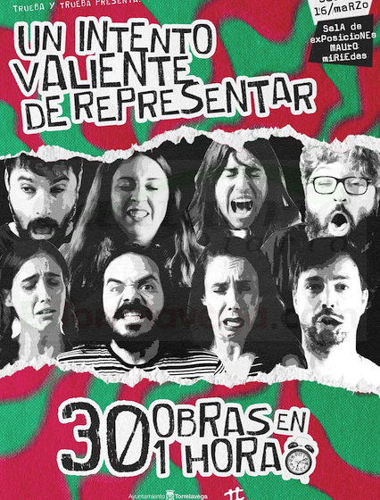  La Sala Mauro Muriedas acoge la propuesta teatral ‘Un intento valiente de representar 30 obras en 1 hora’