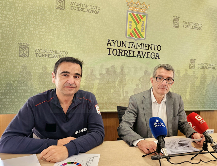  Las intervenciones del Parque de Bomberos de Torrelavega se incrementaron un 4,4% en 2023