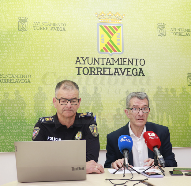 La Policía Local de Torrelavega registra un incremento de expedientes por violencia de género - Enrique Saiz Trigueros y Pedro Pérez Noriega - (C) Foto: David Laguillo/CANTABRIA DIARIO