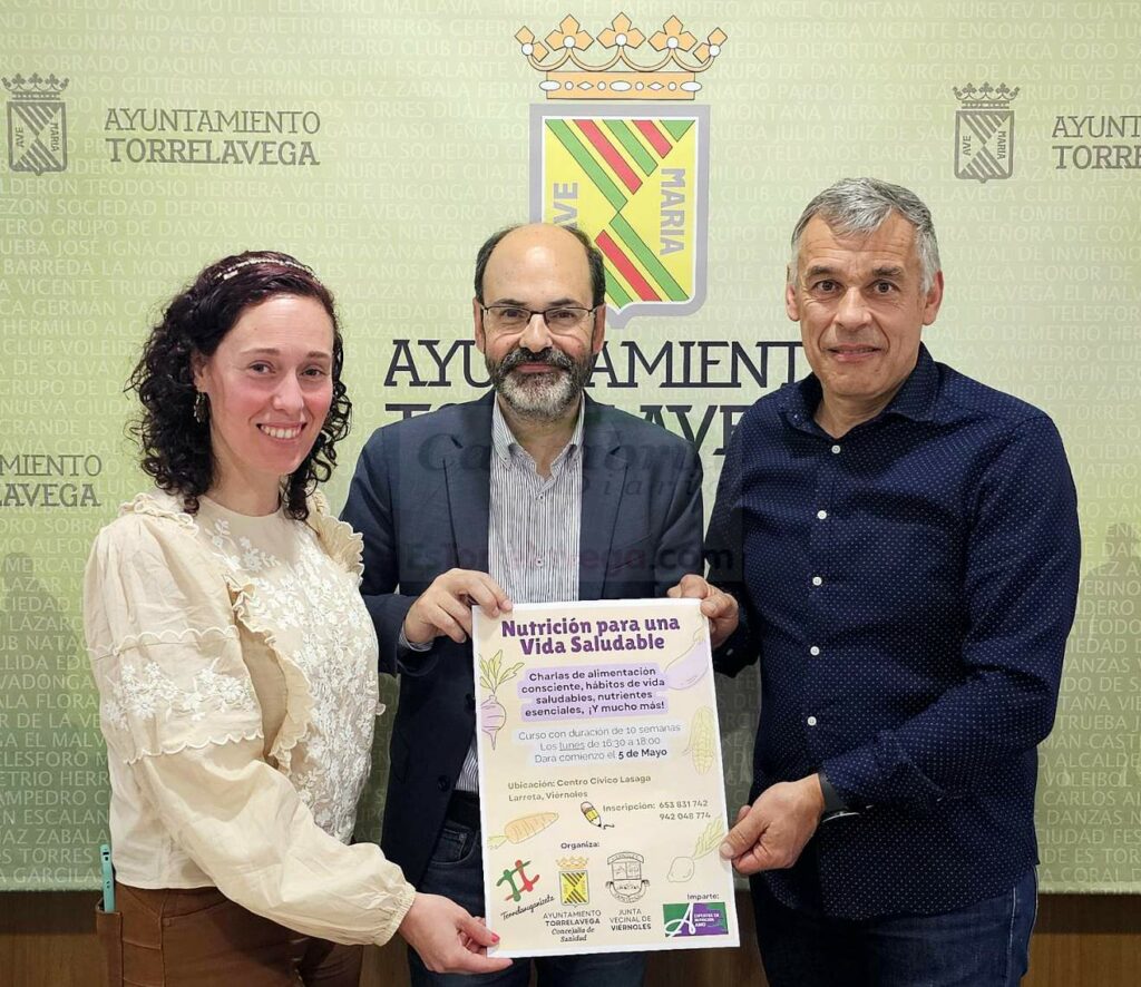 El Centro Cívico de Viérnoles acogerá el curso ‘Nutrición para una vida saludable’