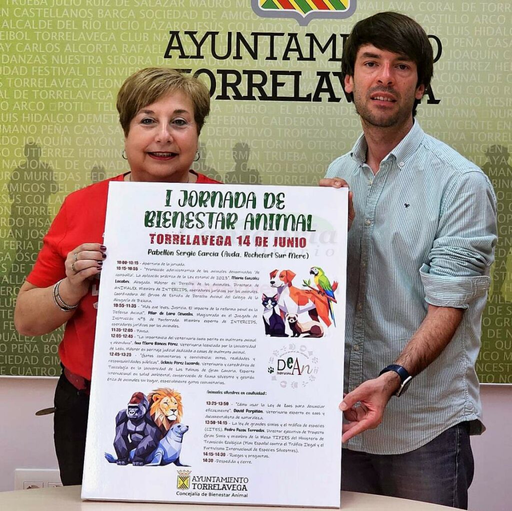 Torrelavega acoge el 14 de junio la I Jornada de Bienestar Animal con ponentes de referencia nacional