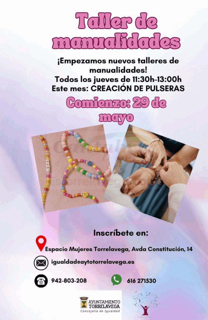 Espacio Mujeres alberga un nuevo taller de manualidades