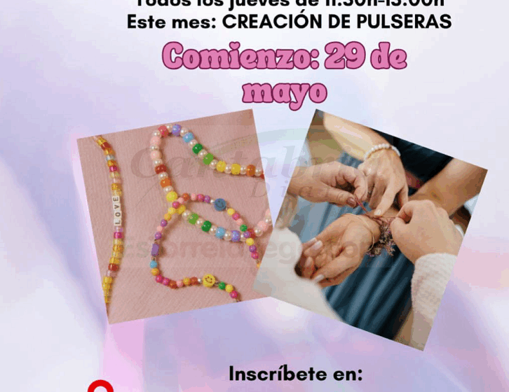 Espacio Mujeres alberga un nuevo taller de manualidades