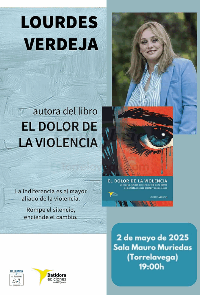 Lourdes Verdeja presenta su libro con motivo del Día Internacional contra el Acoso Escolar