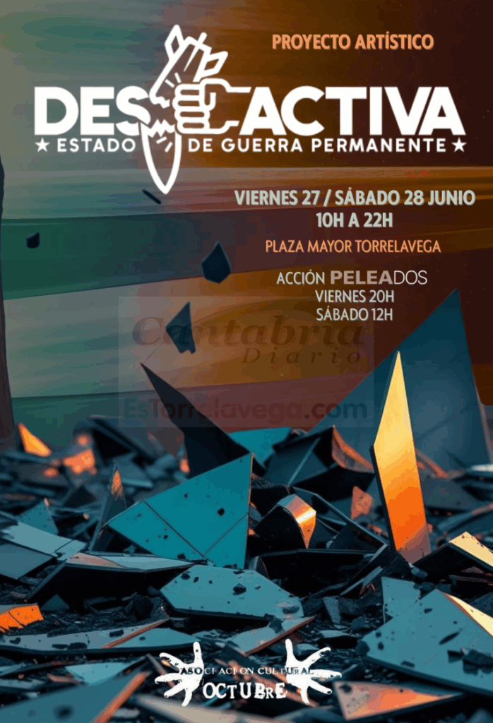 Torrelavega acoge "Des_activa", nuevo proyecto artístico de la Asociación Cultural Octubre