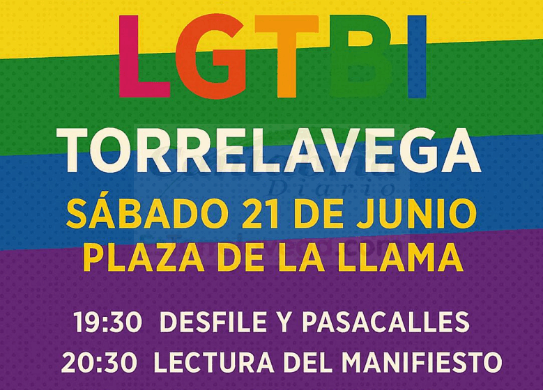 Torrelavega celebra el Orgullo 2025 con un desfile y una gala en la Plaza de La Llama