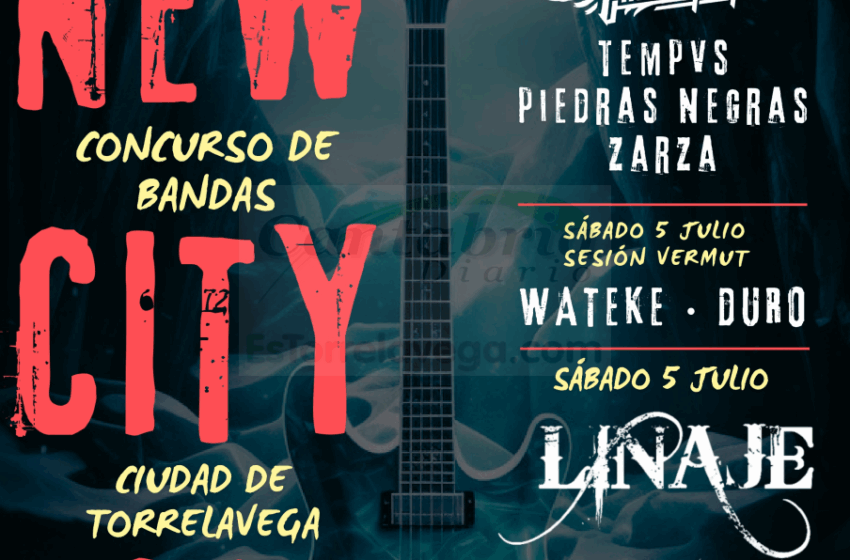 El New City Rock regresa a Nueva Ciudad con su II Concurso de Bandas y un cartel repleto de talento local y nacional