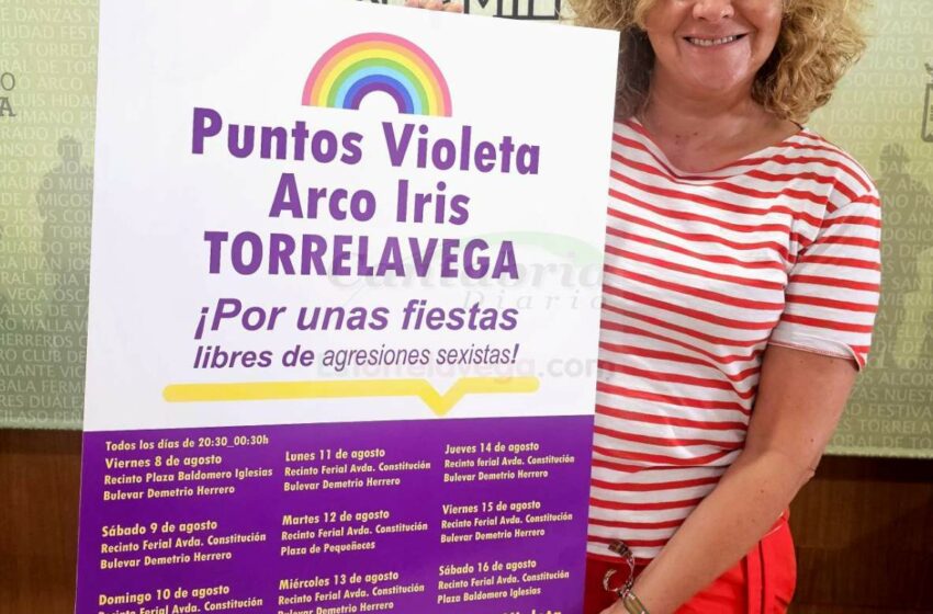 Torrelavega contará con dos ‘Puntos Violeta y Arcoíris’ para garantizar unas fiestas inclusivas y libres de violencia