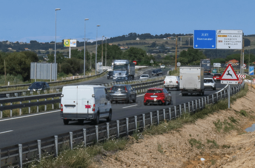 La alcaldesa de Polanco pide mejoras en los accesos al municipio desde la A-67 tras los accidentes y atascos